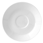 Steelite® Monaco Single Well Saucer, White, 6" (3DZ) - 9001C318