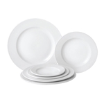 Tableware Solutions® Pure White™ Wide Rim Plate, 8" - PWE10020