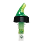 Spill Stop® Sure Shot Pourer, Green, 1 oz - 383-24BP