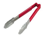 Vollrath® Kool-Touch One-Piece Tongs, Red, 12" - 4781240