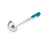 Vollrath® Ladle w/Color-Coded Kool-Touch Handle, Teal, 6 oz - 4980655
