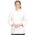 Chef Revival® Ladies Cuisinier Jacket, White, Medium - LJ027-M