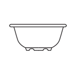 Mistral® Soup Bowl, White, 16 oz (24EA)- 10301-02