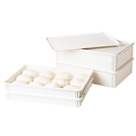 Cambro® Pizza Dough Box, White, 18" x 26" x 3" - db18263cw148