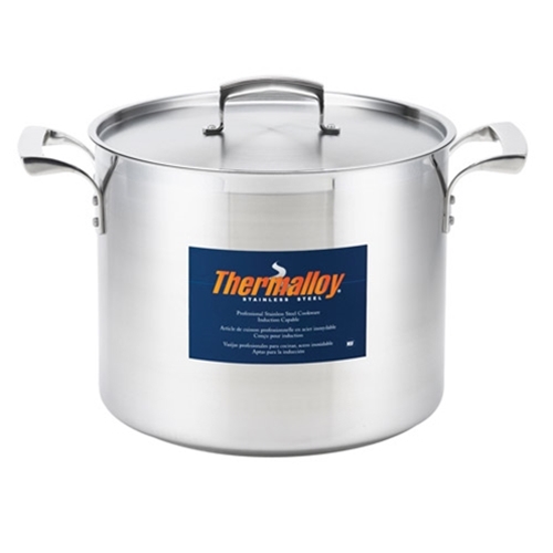 Browne® Thermalloy® Stainless Steel Stock Pot, 40 qt - 5723940