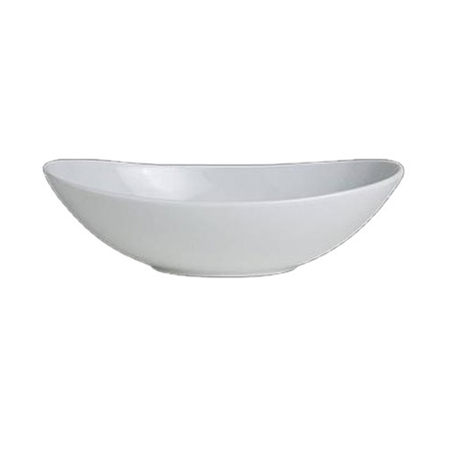Steelite® Varick Cafe Porcelain Oval Bowl, White, 15.5 oz - 6900E587