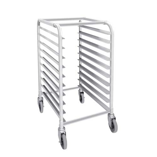Browne® Aluminum Bun Pan Rack, 10 Tier, 26" x 20.25" x 38.5" - 589110