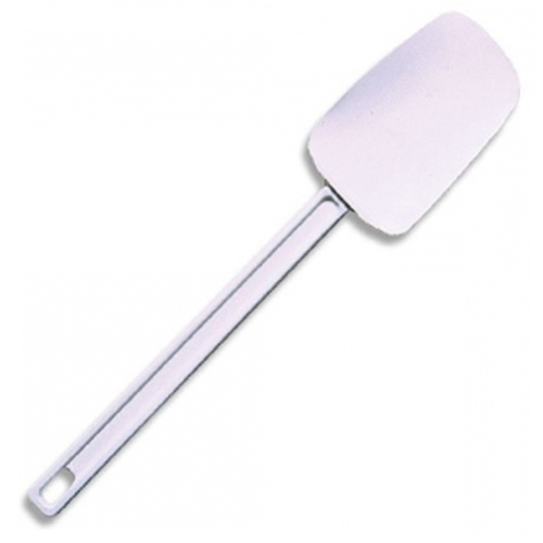 Rubbermaid® Spoon Spatula, White, 9.5" - FG193300WHT