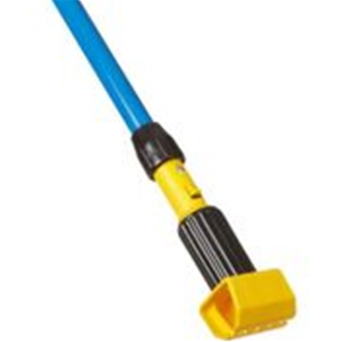 Rubbermaid® Gripper Clamp Style Mop Handles, Fiberglass, Blue, 60" - FGH24600BL00Rubbermaid® Gripper Clamp Style Mop Handles, Fiberglass, Blue, 60" - FGH24600BL00