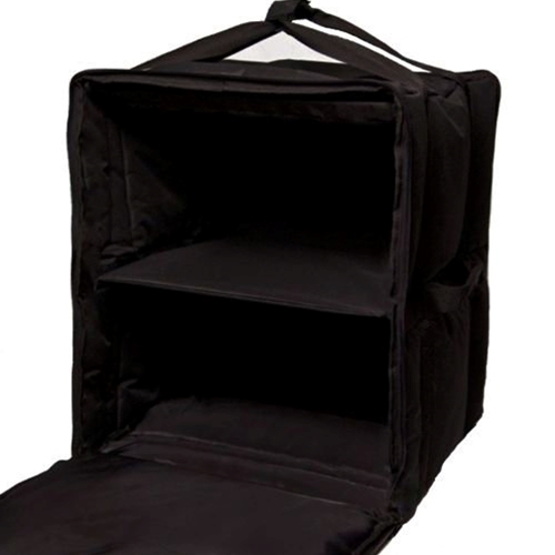 A+ Bags® Semi Rigid Delivery Bag, Black, Large, 17" x 17" x 23" - PBF10/1416SB