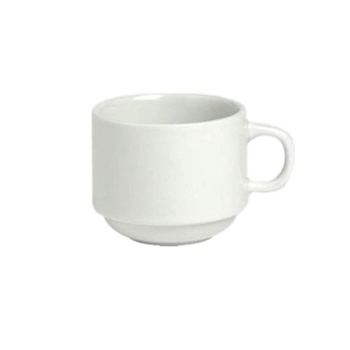  Steelite® Varick Cappuccino Cup, White, 11.25 oz - 6900E529