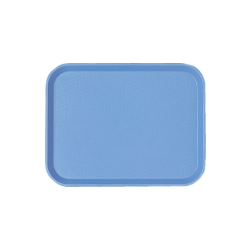 Cambro® Rectangular Fast Food Tray, Blue, 10" x 14" - 1014FF168