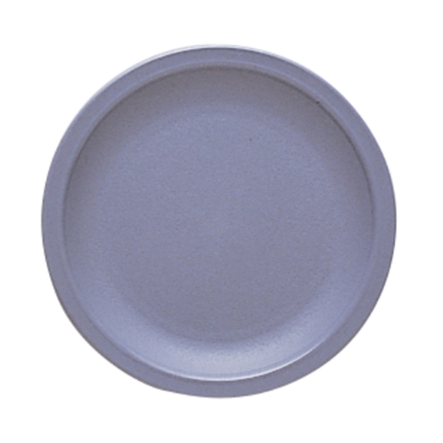  Cambro® Camwear Narrow Rim Plate, Blue, 9" - 9CWNR401
