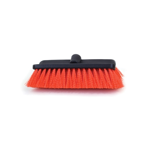 Globe Commercial Products® Bi-Level Scrubbing Brush, Red - 5625R