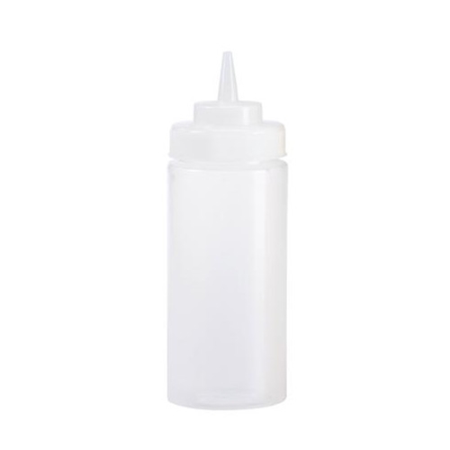 Browne® Wide Mouth Squeeze Bottle, Clear, 32 oz - 57803200Browne® Wide Mouth Squeeze Bottle, Clear, 32 oz - 57803200