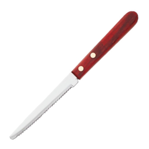 Libbey® Round Tip Steak Knife, Red, 8.25" - 200 1682Libbey® Round Tip Steak Knife, Red, 8.25" - 200 1682