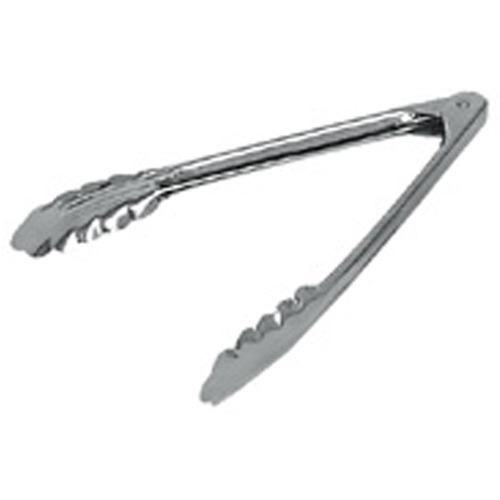 Browne® Stainless Steel Utility Tongs w/ Stain Finish, 7" - 57536
