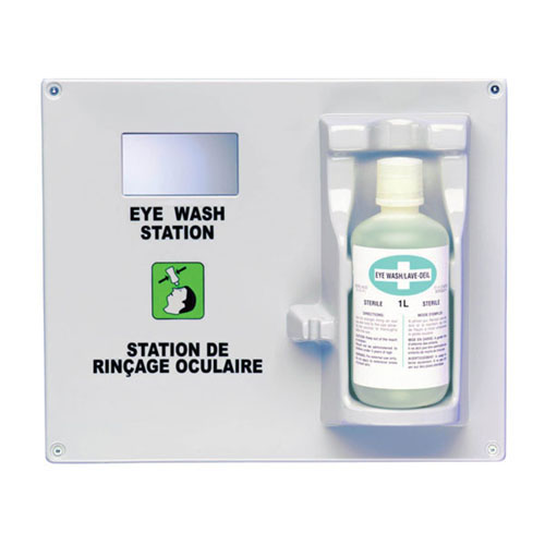 BIOS® Eye Wash Station w/ Mirror, Grey - 04066