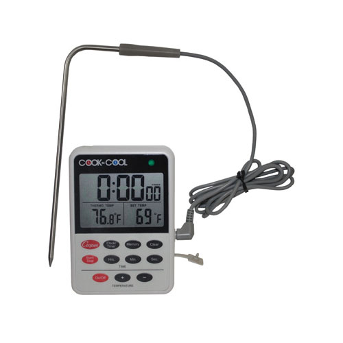 Cooper-Atkins® Cook 'N' Cool Digital Thermometer and Timer, 6-1/2" probe - DTT361-01Cooper-Atkins® Cook 'N' Cool Digital Thermometer and Timer, 6-1/2" probe - DTT361-01