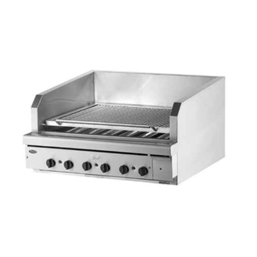 Quest® Stainless Steel Charbroiler, Natural Gas, 40" - 105-BROQB40(NG)