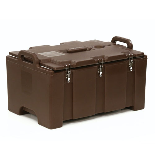 Cambro® Camcarrier® Top-loading Pan Carrier, Dark Brown,  26-3/8 W x 17-5/8" D x 15-1/4" H - 100MPC131