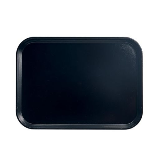 Cambro® Market Display Rectangular Tray, Black, 11-1/2" x 17-3/4" x 1" - 1218MT110