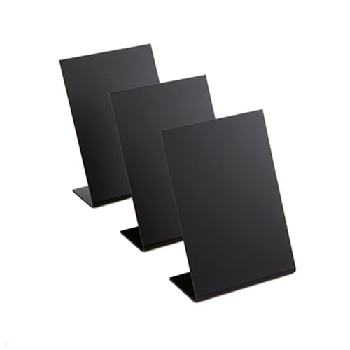 American Metalcraft® Tabletop Chalkboard Sign, 4-1/8" x 1-3/4" (3/PK) - TBABLA6