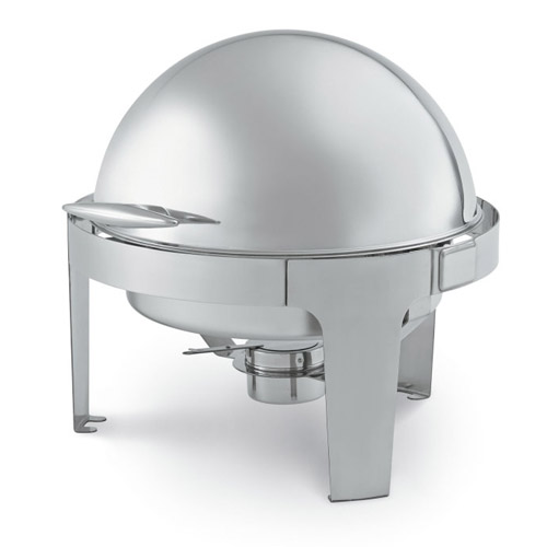 Vollrath® Value Series Economy Roll-Top Chafer, Round, 7 qt - T3505