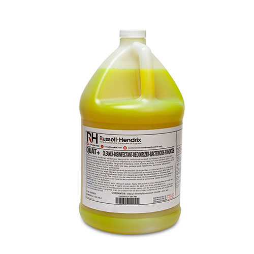 QUAT +™ Commercial Grade Disinfectant and Sanitizer, 4L (2/CS) - R1121-008 RHQUAT +™ Commercial Grade Disinfectant and Sanitizer, 4L (2/CS) - R1121-008 RH