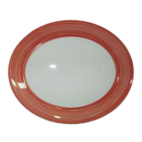 Dudson® Swiss Chalet Platter, Red, 12.5" - 3SBR440ADudson® Swiss Chalet Platter, Red, 12.5" - 3SBR440A