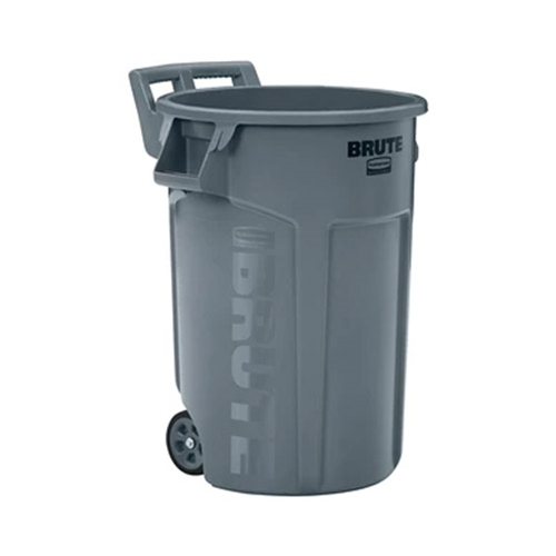 Rubbermaid® BRUTE® Vented Container w/ Wheels, Gray, 44 gal - 2131929