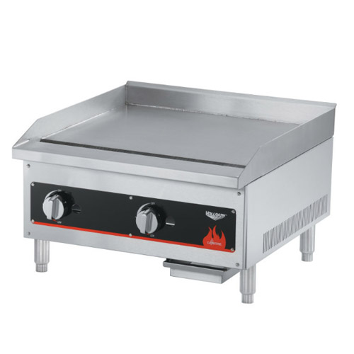 Vollrath® Cayenne® Countertop Flat Top Griddle w/ Kit, Gas, 56,000BTU, 24" - GGMDM-24Vollrath® Cayenne® Countertop Flat Top Griddle w/ Kit, Gas, 56,000BTU, 24" - 40720