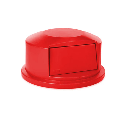 Rubbermaid® Brute® Dome Top for 2641 & 2643 Containers, 24-13/16" D X 12-5/8" H - FG264788RED