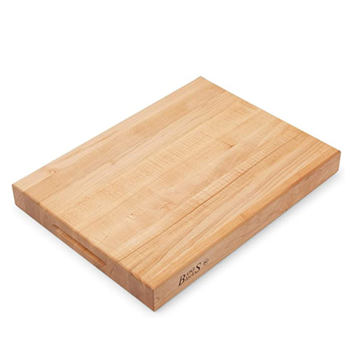 John Boos® Reversible Maple Edge-Grain Cutting Board, 20" W x 15" D x 2-1/4" - RA02John Boos® Reversible Maple Edge-Grain Cutting Board, 20" W x 15" D x 2-1/4" - RA02