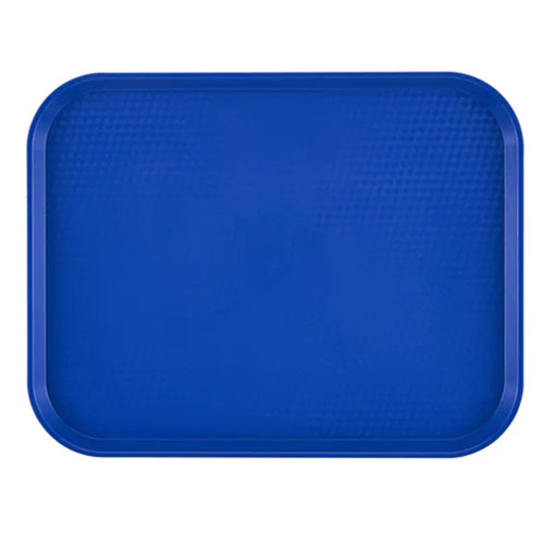 Cambro® Camtray® Rectangular Fast Food Tray, Blue, 14" x 18" - 1418FF186