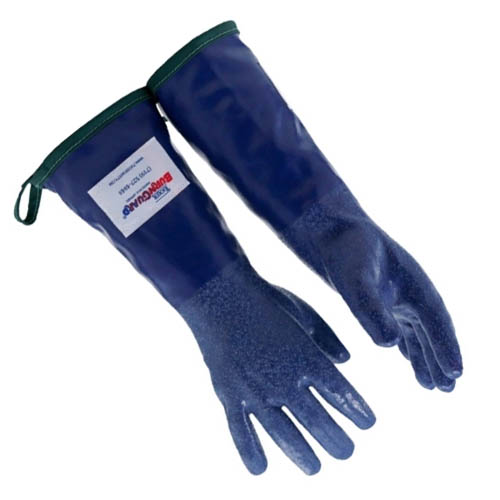 Tucker Safety Products® SteamGlove™ Nitrile Utility Glove, Blue, Small, 14" (PR) - 92142