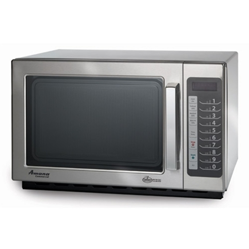 Amana® 1000W 1.2 Cu ft Commercial Microwave - RCS10TSAmana® 1000W 1.2 Cu ft Commercial Microwave - RCS10TS