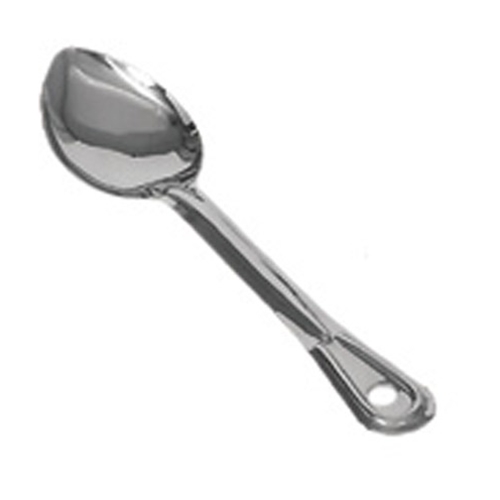 Browne® 1.0mm Thick Stainless Steel Solid Serving Spoon, 11" - 572111