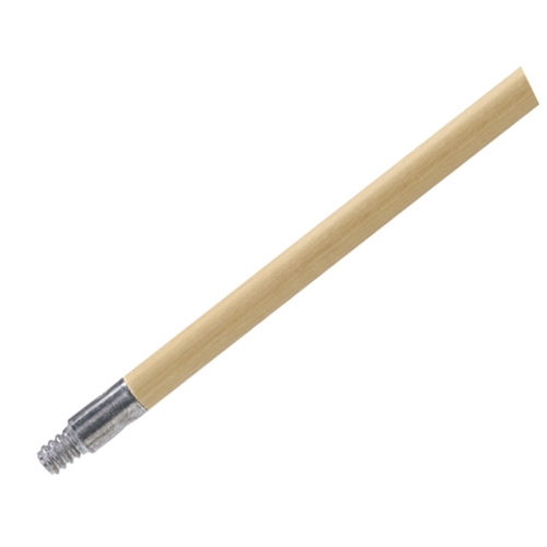 Carlisle® Wood Handle w/ Threaded Metal Tip, 60" - 45267 00