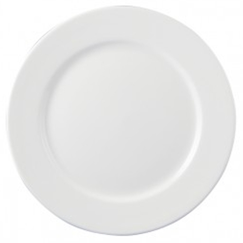 Arcoroc® Eternity Plus™ Wide Rim Plate, White, 8" - FM548