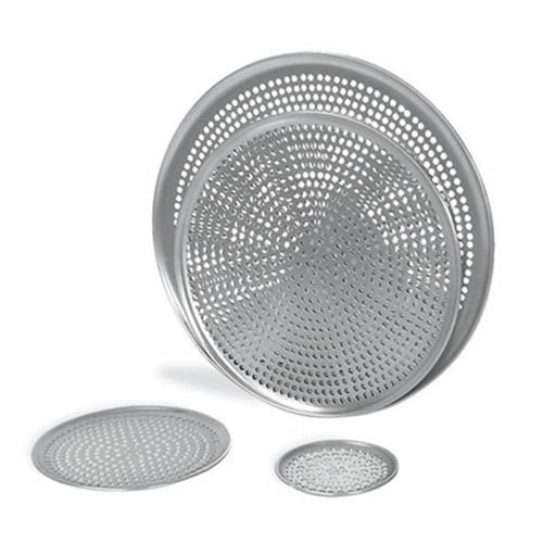 Browne® Aluminum Perforated Pizza Tray, 17" - 575357