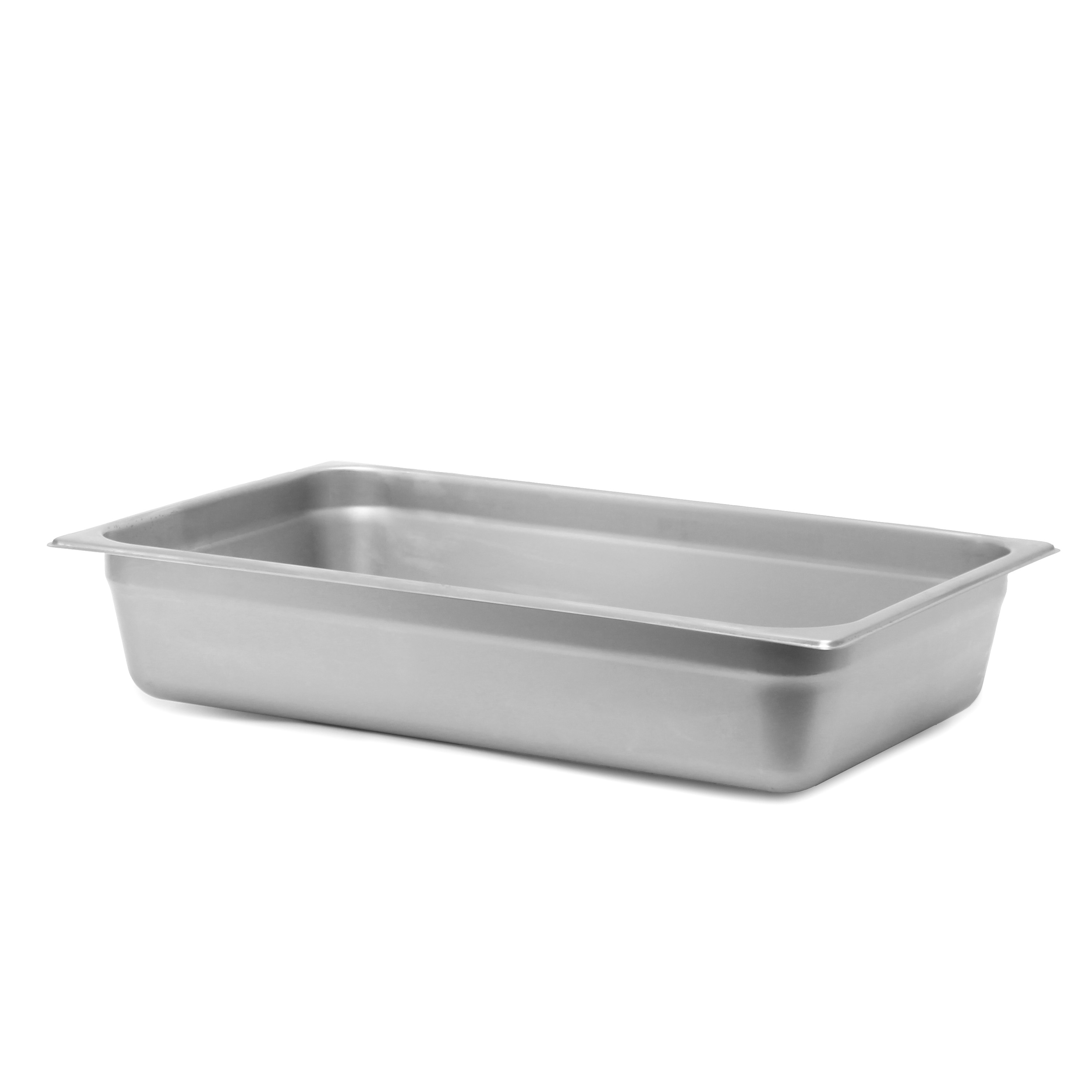 SignatureWares® Stainless Steel Steam Table Pan, Full Size, 4" - STEAMPAN004