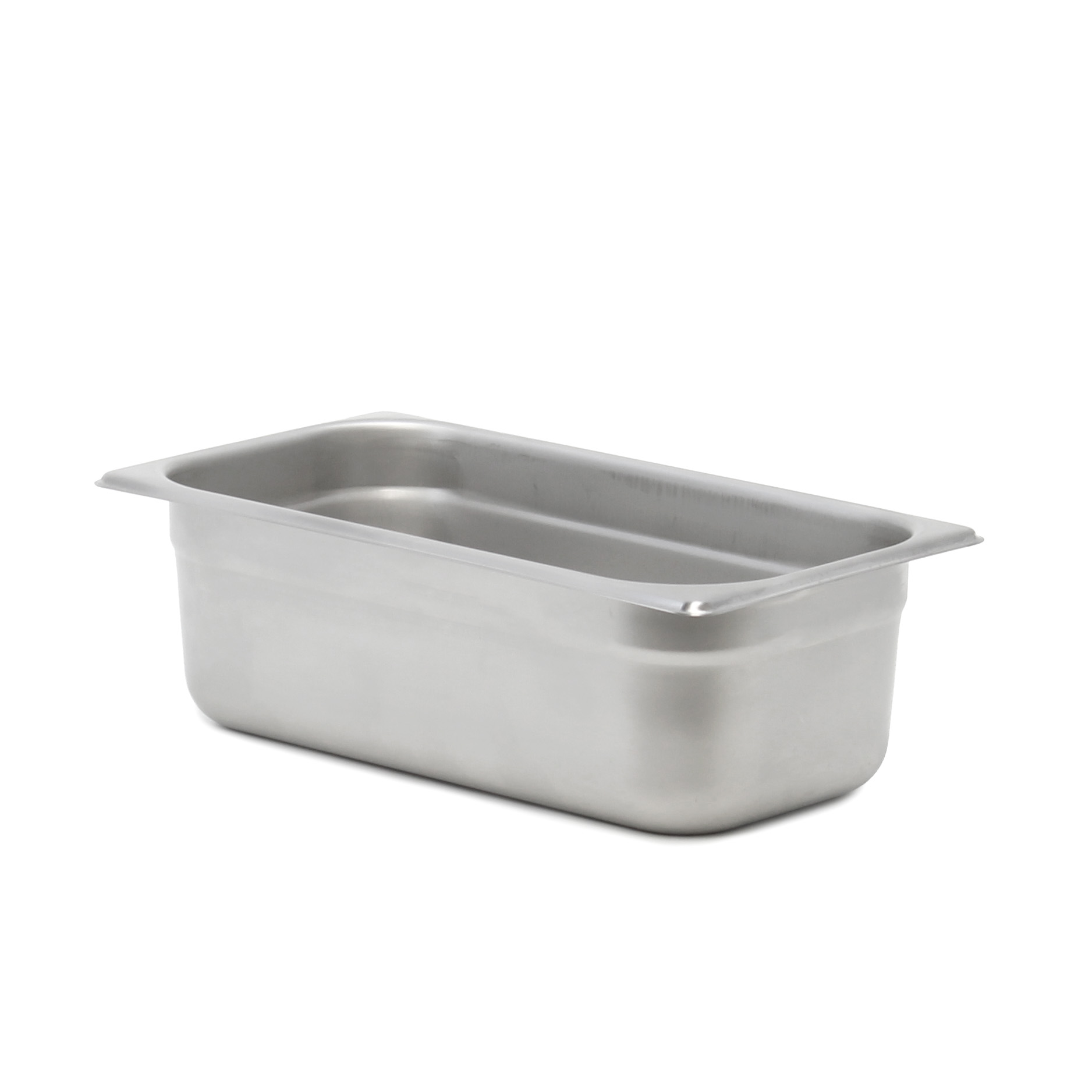 SignatureWares® Stainless Steel Steam Table Pan, 1/3 Size, 4" - STEAMPAN134