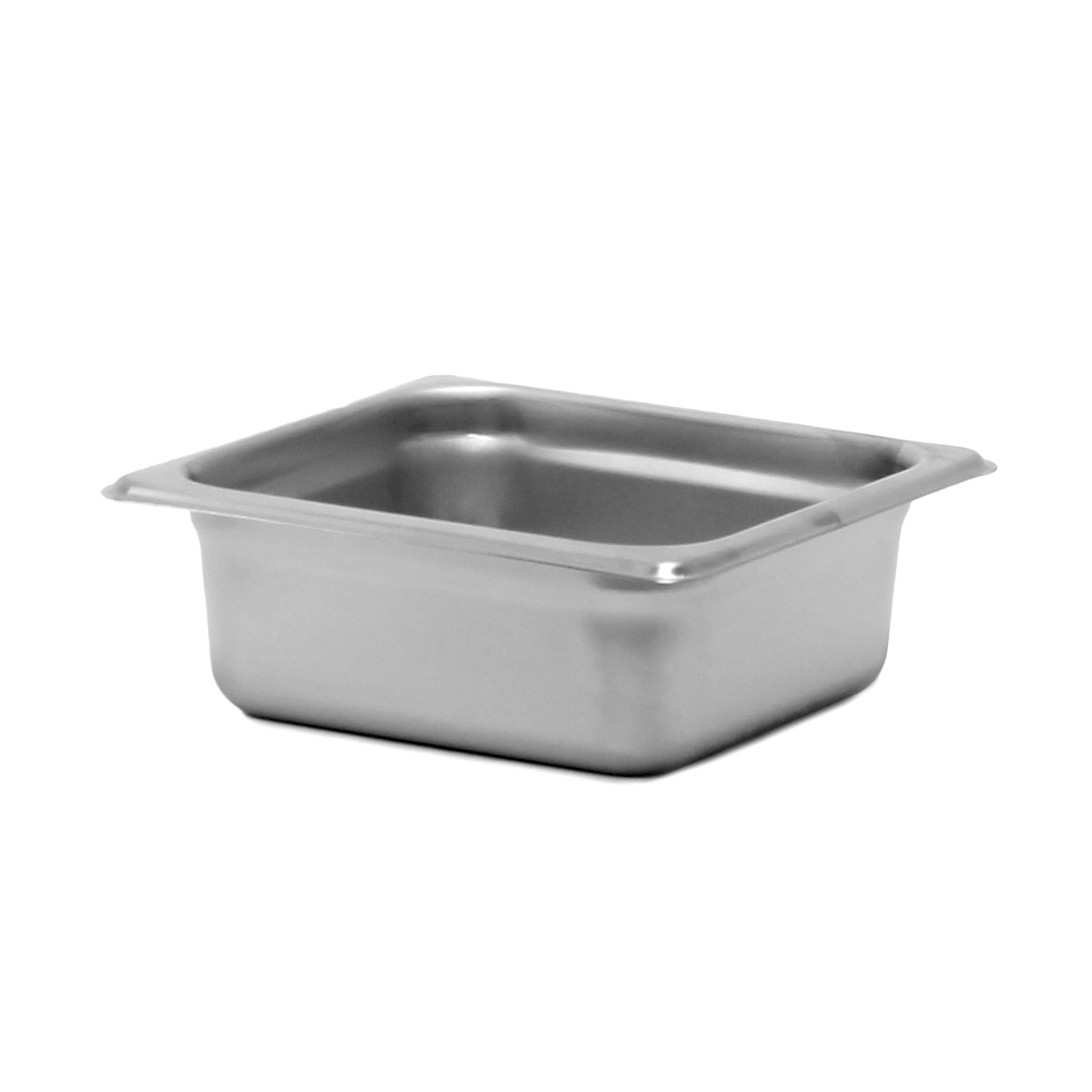 SignatureWares® Stainless Steel Steam Table Pan, 1/6 Size, 2.5" - STEAMPAN162