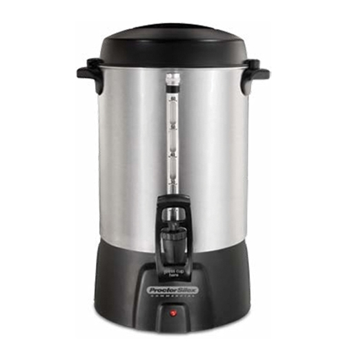 Proctor Silex® Aluminum Coffee Urn, 60 Cup - 45060Proctor Silex® Aluminum Coffee Urn, 60 Cup - 45060