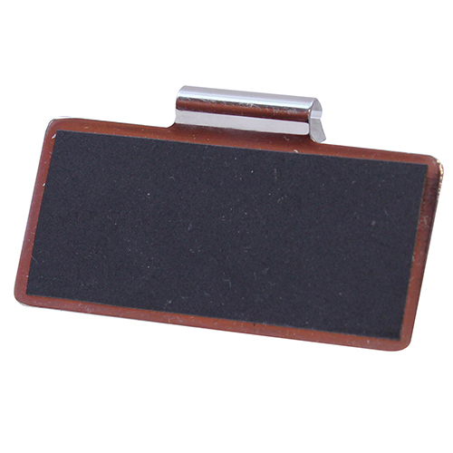 Tablecraft® Cash & Carry Stainless Steel Chalkboard Tag - CBTSS3