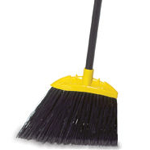 Rubbermaid® Angled Broom, Black - FG638906BLA