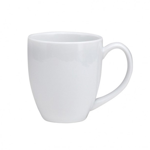 Oneida® Bright White™ Porcelain Euro Mug, White, 12 oz (3DZ) - F8010000563Oneida® Bright White™ Porcelain Euro Mug, White, 12 oz (3DZ) - F8010000563
