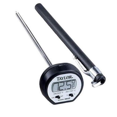 Taylor® Digital Pocket Test Thermometer - 9841RBTaylor® Digital Pocket Test Thermometer - 9841RB