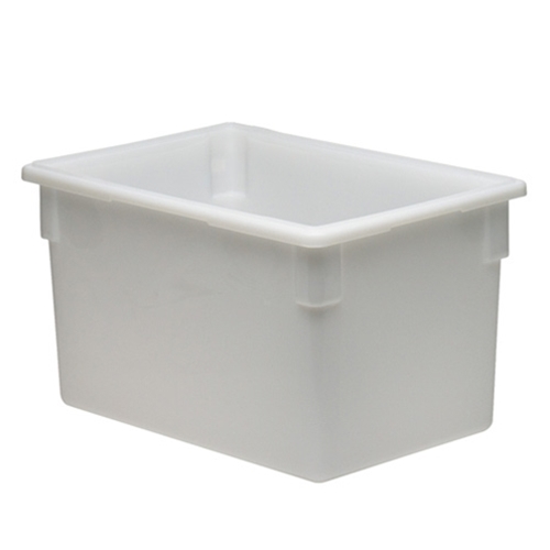 Cambro® Camwear Poly Food Box, White, 18" x 26" x 15" - 182615P148